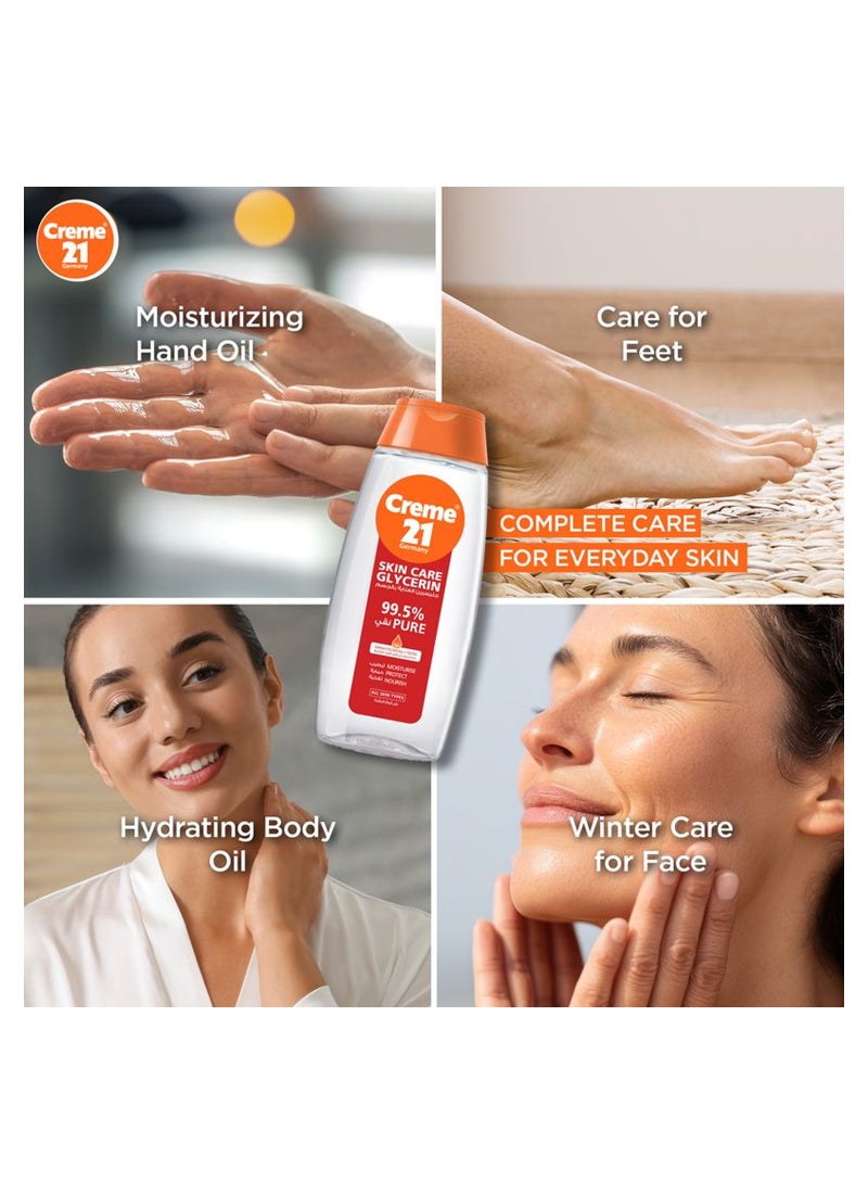 Creme 21 Pure Glycerin Body Oil 200ml - Image 2